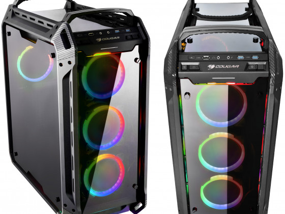 Cougar RGB tempered glass full tower case