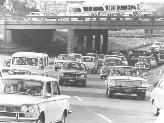 Avenida General Paz. April 1973