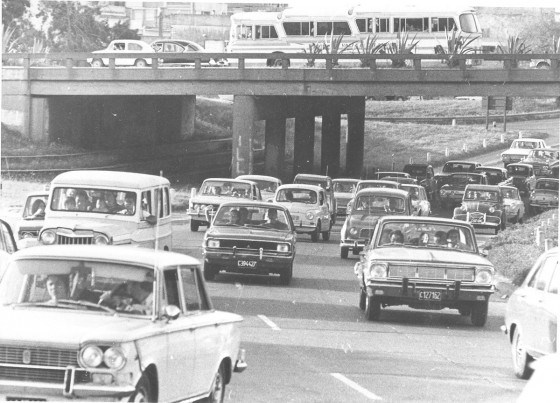 Avenida General Paz. April 1973