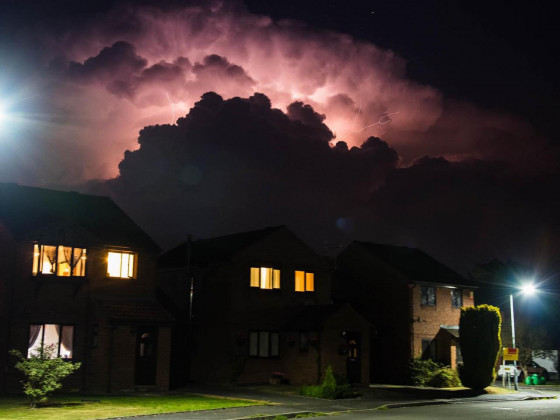 Thunderstorms in the UK