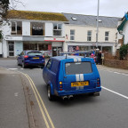 Maxed out Reliant Robin spotted in Sidmouth UK