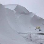 20' snow drift yesterday